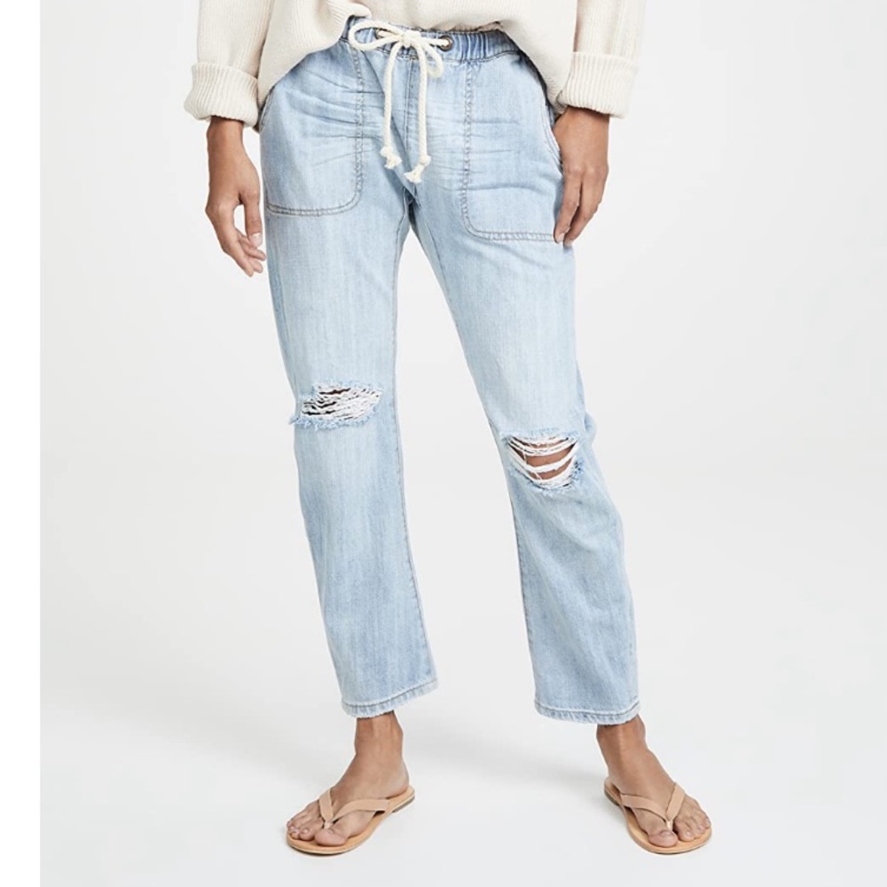 One Teaspoon Shabbies Drawstring Jeans